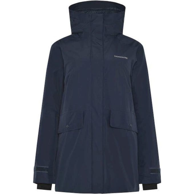 Didriksons TUVA WNS PARKA Dames Outdoorjas - Dark Night Blue