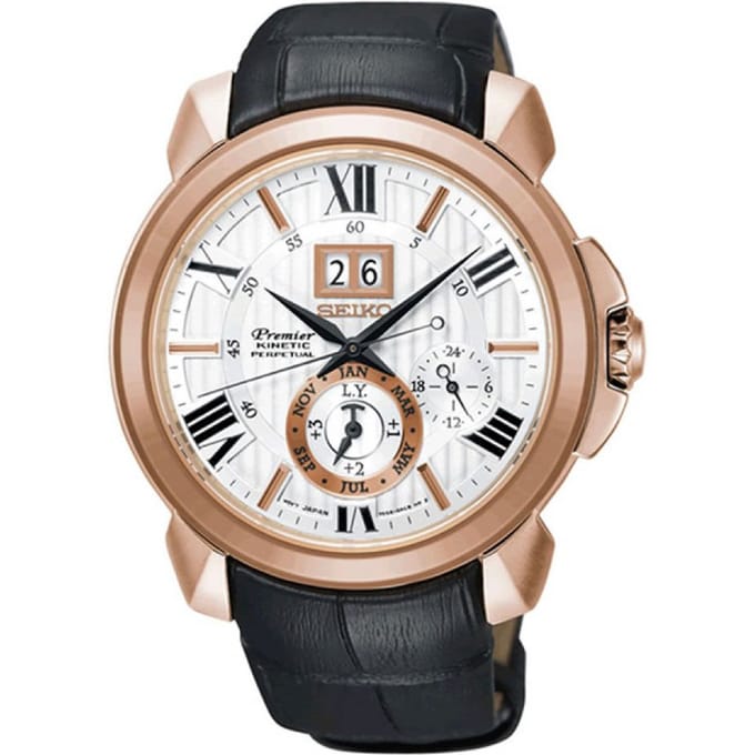 Seiko SNP150P1 Horloge Heren Kinetic 43mm