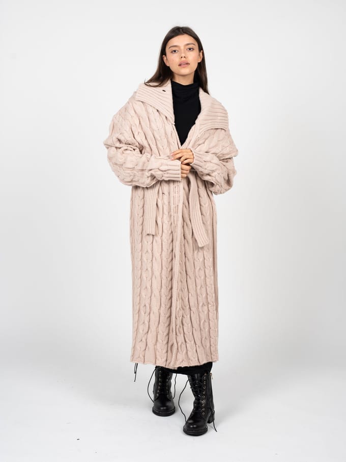 La Haine Inside Us Cardigan Vrouw roze