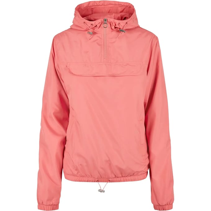 Urban Classics - Basic Pullover Jas - XS - Roze