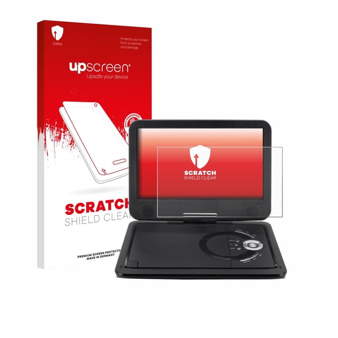 upscreen - Screenprotector voor Soundmaster PDB1910SW DVD Player - Folie Beschermfolie transparant