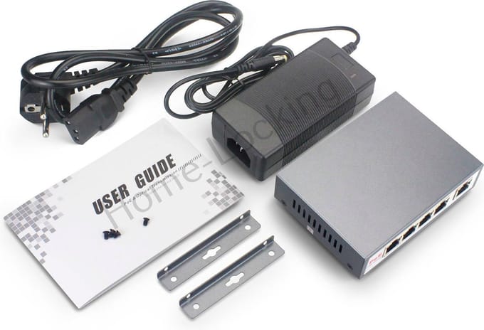 Home-Locking 8 kanaals switch POE CSW-541