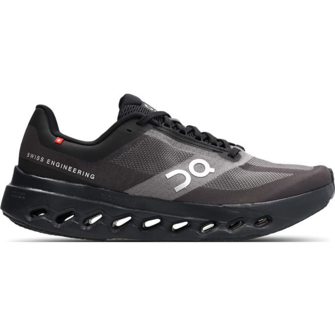 On Cloudsurfer Sneakers Heren - Zwart - Maat 45 - Mesh/Synthetisch