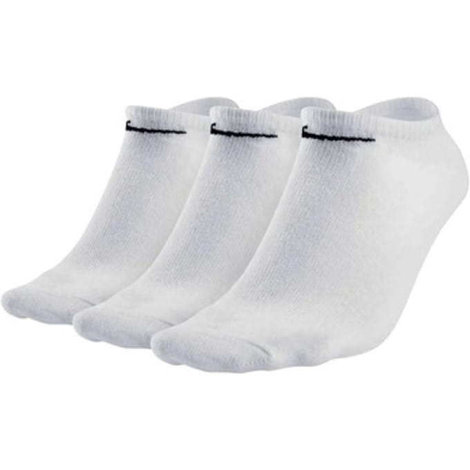 Sportsokken Nike Chaussettes Value Lightweight No Show blanc