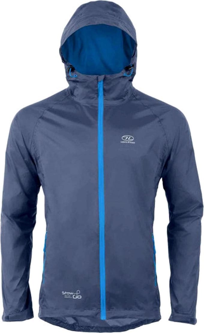 Highlander regenjas Stow & Go Maat XXL - marineblauw