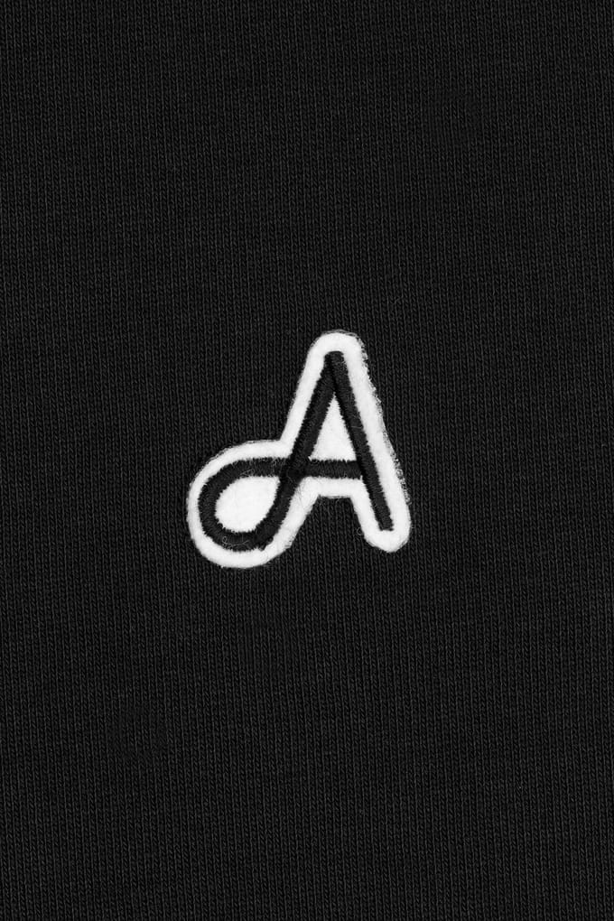 A-DAM Sweatshirt Adam Patch Jet Black Taglia: M | Maglioni a maglia Outlet | Uomo | Nero