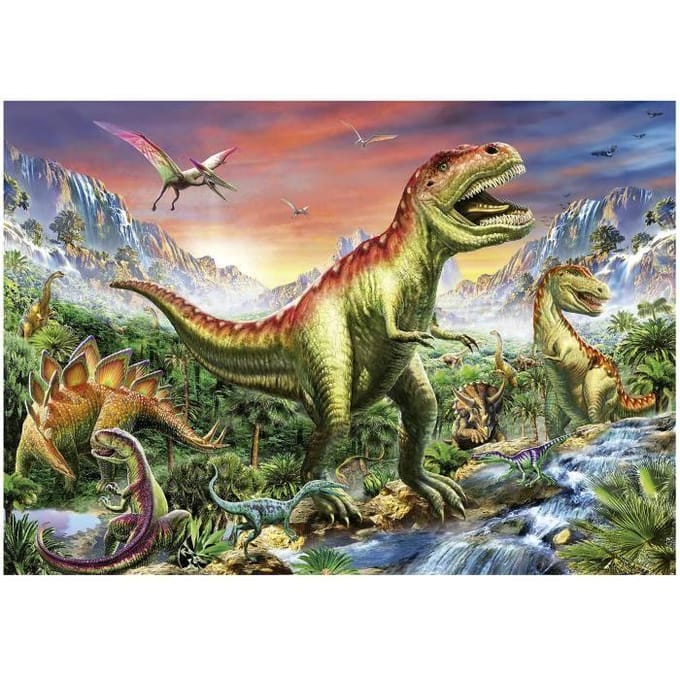 FORÊT JURASSIQUE - Puzzle de 1000 pièces schoon
