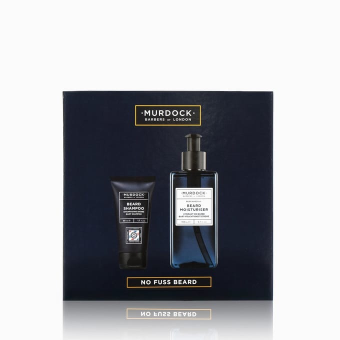Murdock London - No Fuss Beard Gift Set - Shampoo en Moisturizer - Vaderdag cadeau