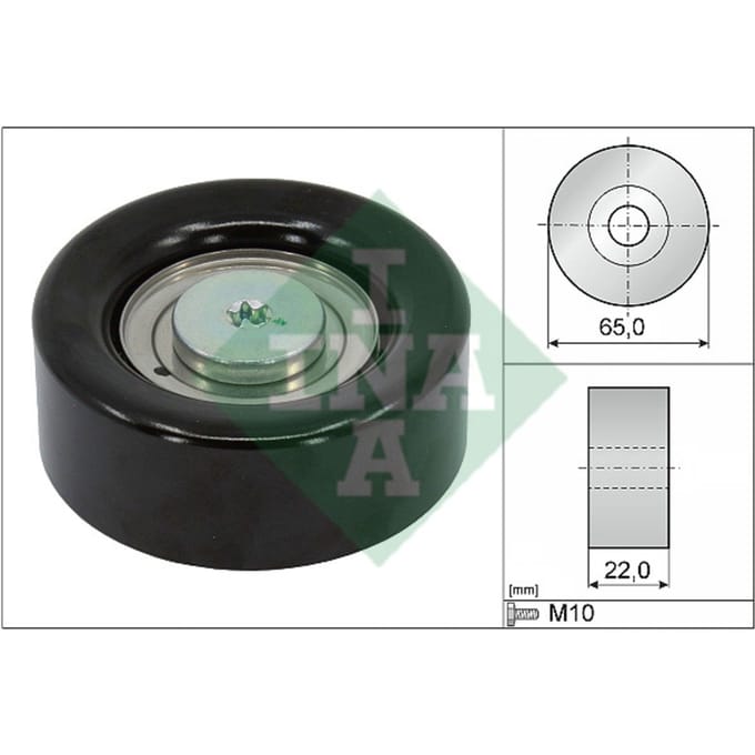 Schaeffler Ina Rondsel/geleiderpoelie, V-riem INA 532 0639 10