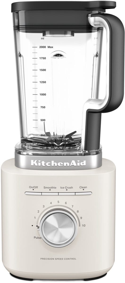 KitchenAid 5KSB2073EPL Pure Power Blender - 2L - Porcelein Wit - 10 Snelheden - 1200 W
