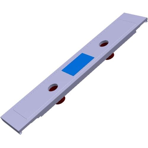 AEG controlepaneel, inox 140252674019
