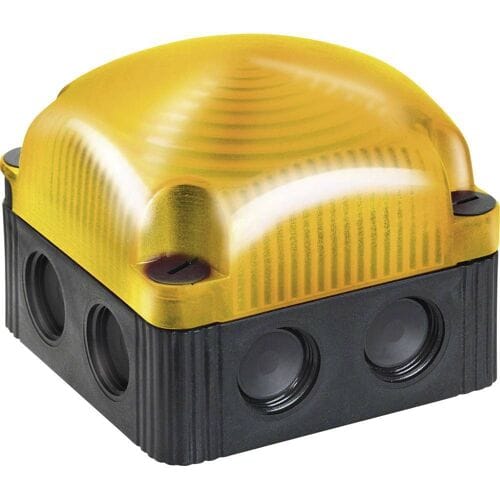 Werma Signaltechnik Signaallamp LED 853.300.55 853.300.55 Geel Continu licht 24 V/DC