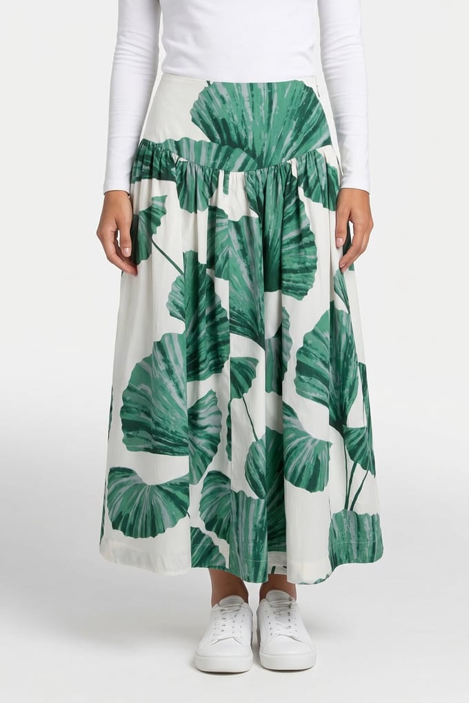 & Other Stories Audrina Skirt White Größe: 32 | Maxiröcke Outlet | Damen | Weiß