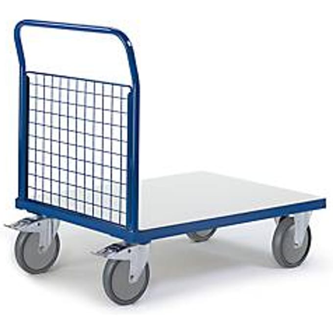 ESD-rooster-plateauwagen, 1000 x 700 mm, draagvermogen 500 kg