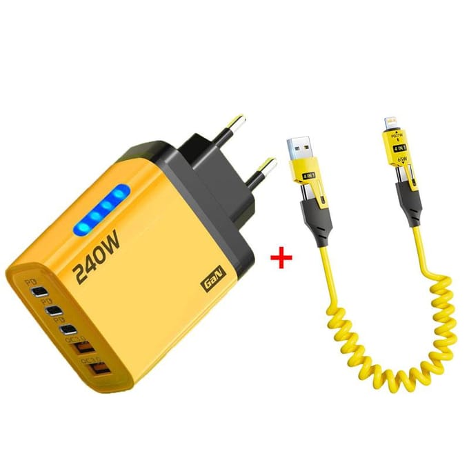 PD 65W Snellaadlader Snellaad 3.0 Telefoonladeradapter Type C Snellaadwandadapter