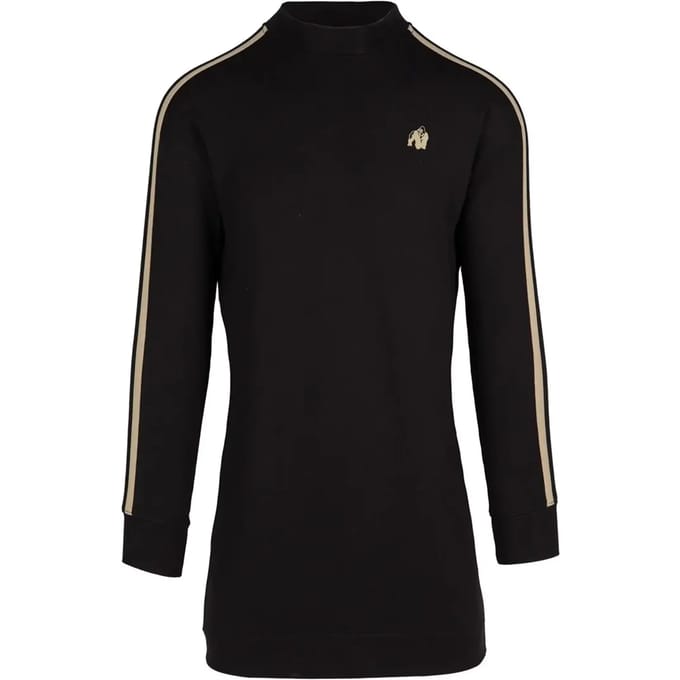 Gorilla Wear Isabella Sweatshirt Jurk - Zwart - M
