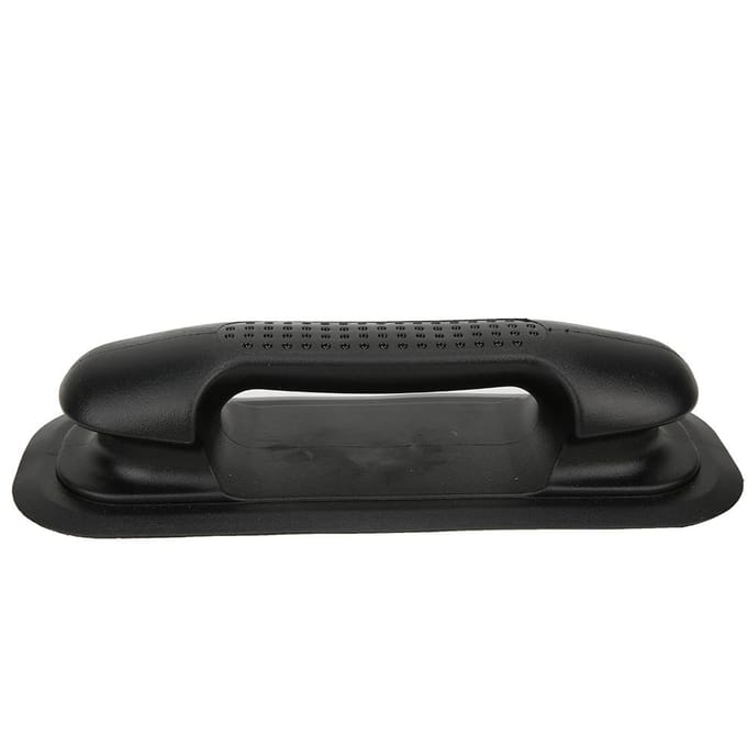 Poignée en PVC, accessoire de main courante avec trous pour bateau gonflable, canoë, kayak black