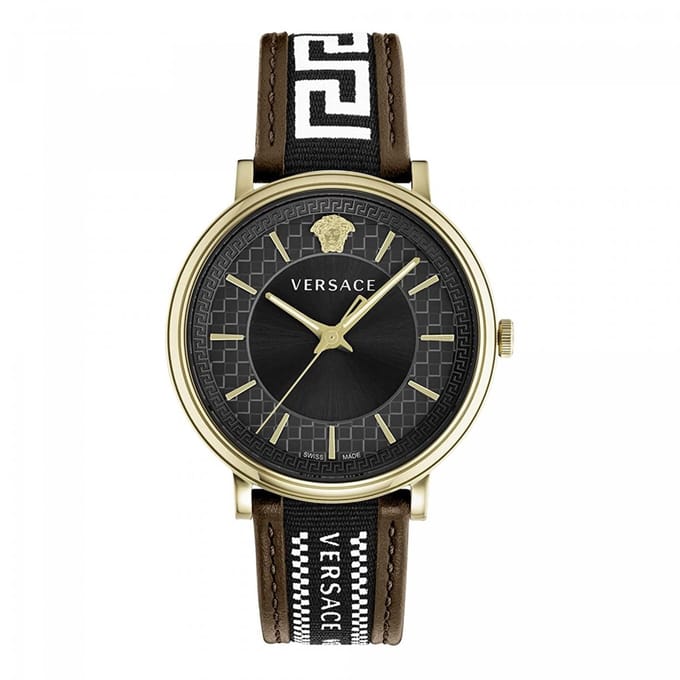 Versace VE5A01721 horloge mannen - Roestvrij Staal - goud