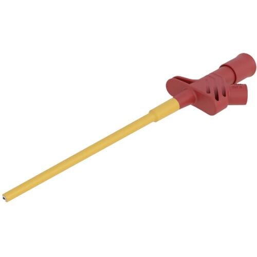 Hirschmann Test & Measurement KLEPS 2600 rt Veiligheids-krokodilklem Steekaansluiting 4 mm CAT II Rood