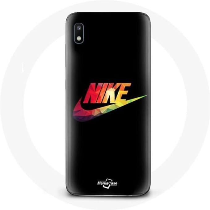 Coque - Nike - Samsung Galaxy A10 - Souple - Noir - Protection noir