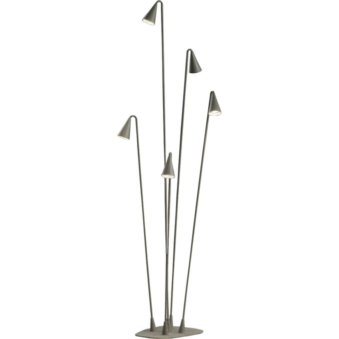 Vibia - Brisa Outdoor Vloerlamp - kaki - vijfvlammig - groen