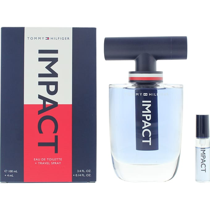 Tommy Hilfiger Impact Eau de Toilette 100ml & 4 ml Reisspray