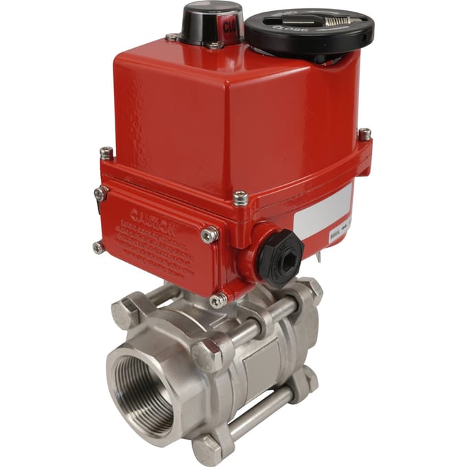G 1 1/4 inch 2-Weg RVS Modulerende Kogelkraan 24 V AC/DC - BL2SA3-114-AG-540-B-DPS