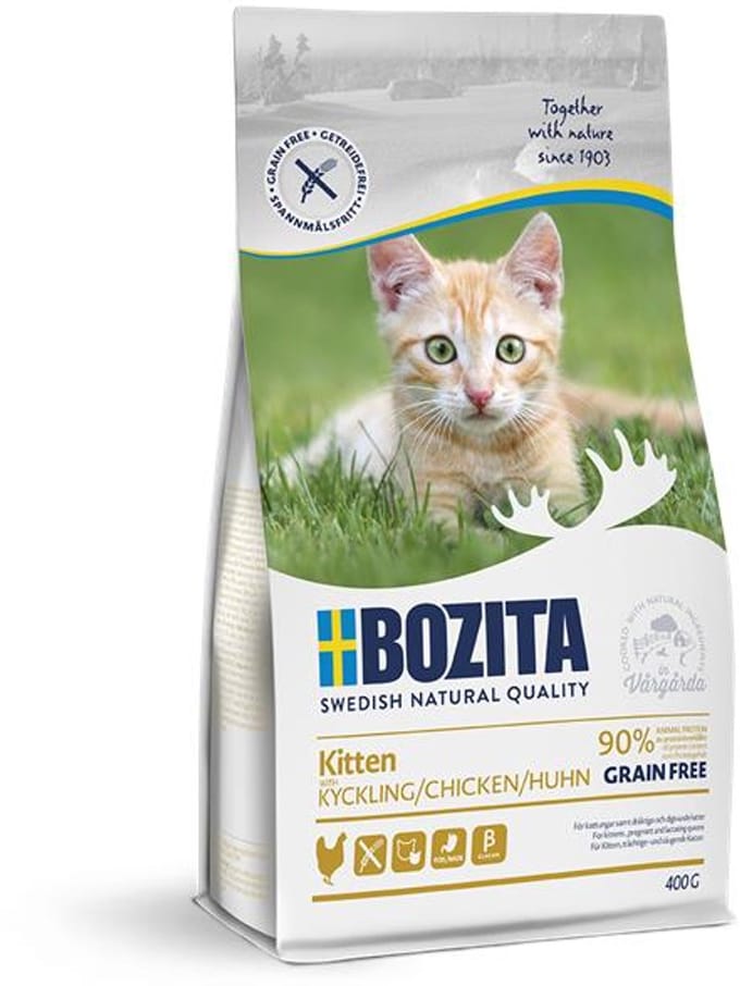 BOZITA FELINE KITTEN GRAIN FREE 400 GR