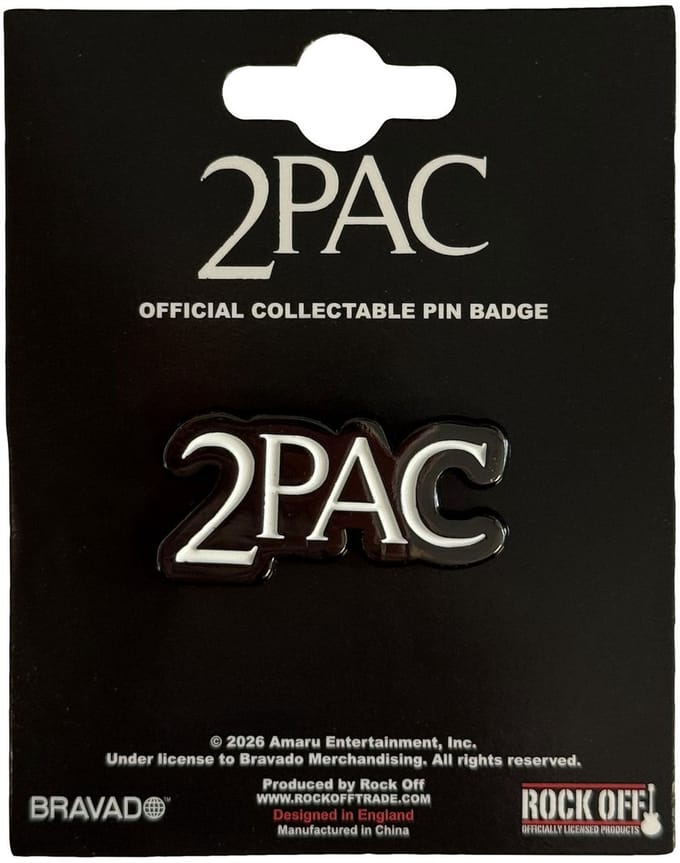 Tupac Classic Logo - Pin