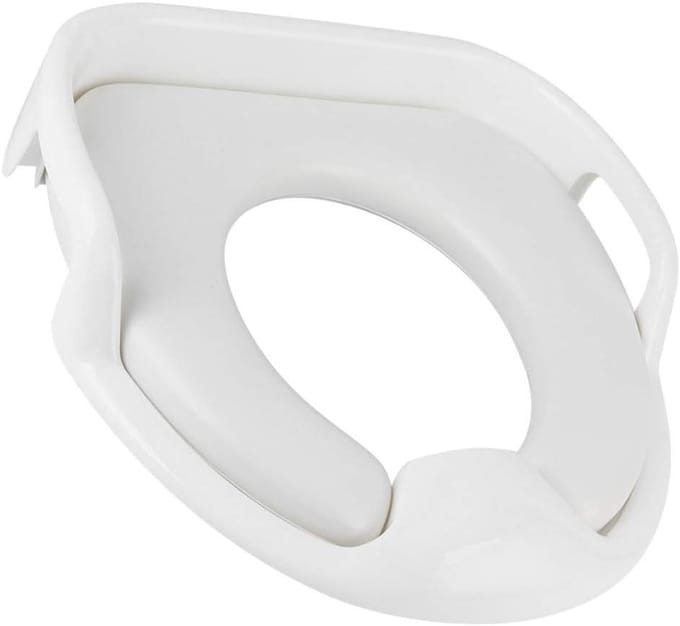 Kindertoiletbril - Zindelijkheidstraining Zitting - Zindelijkheidstraining - Anti-splash design - 32 x 9 cm - Wit