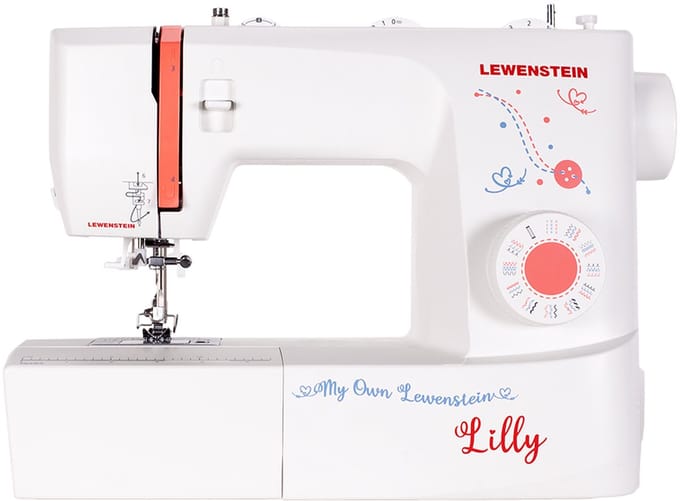 Lewenstein Lilly - Naaimachine - Sewing machine - kinderen - 32 steken - vrije arm - vingerbeveiliging