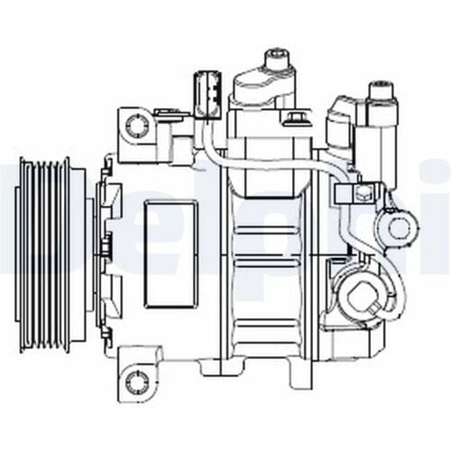 Airco-compressor DELPHI CS20474