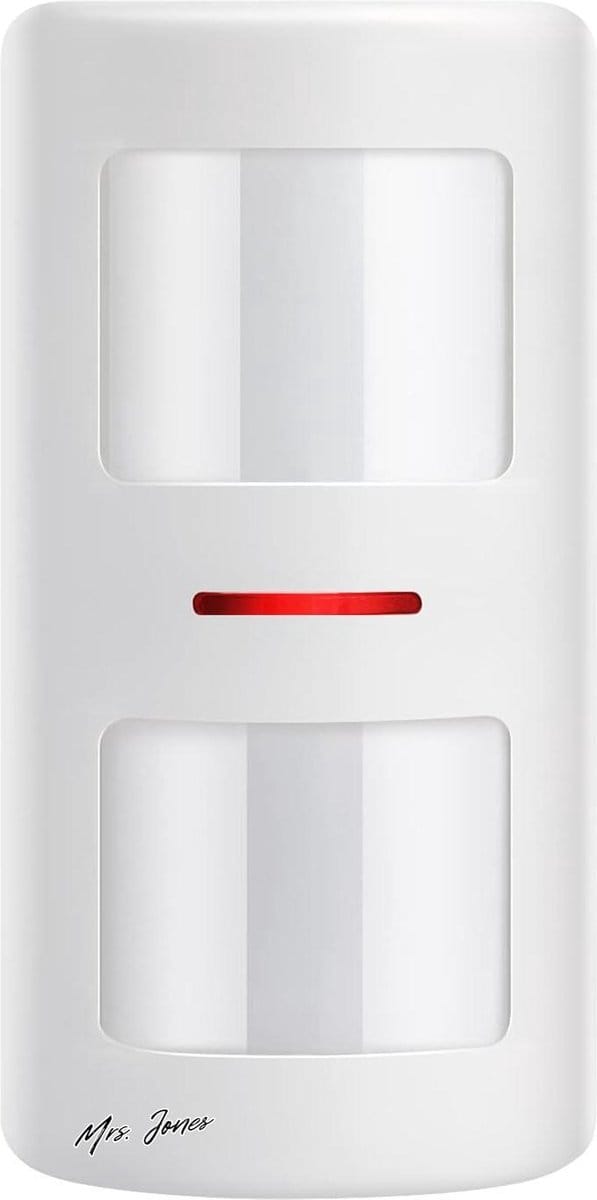 Mrs. Jones PIR-sensor buiten binnen 433 MHz draadloze verbinding minder dan 25 kg .