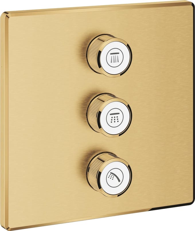 GROHE Grohtherm SmartControl Douchethermostaat drievoudig - Warm Sunset 29127GN0