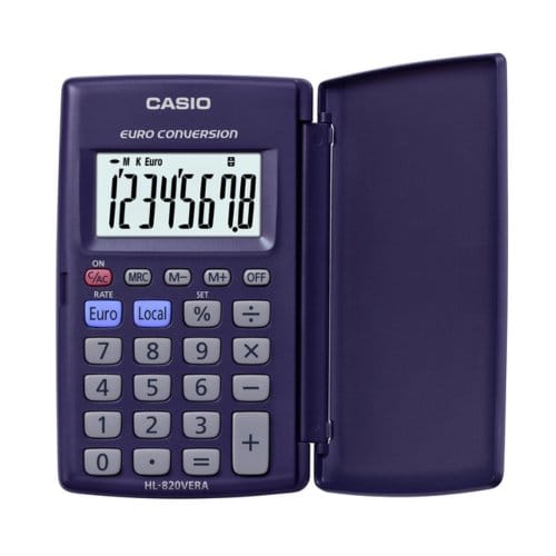 Rekenmachine casio hl-820vera