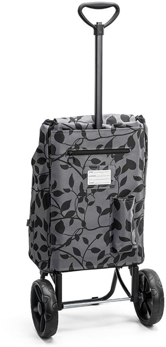 Puccini Shopping Trolley Boodschappentrolley - 2 Wiel - Boodschappenwagen - Grijs