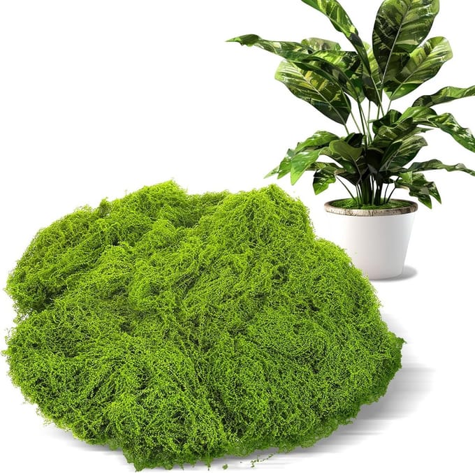 Kunstmos voor Doe-Het-Zelf Projecten - 100 Gram Nep-Groen Decoratie