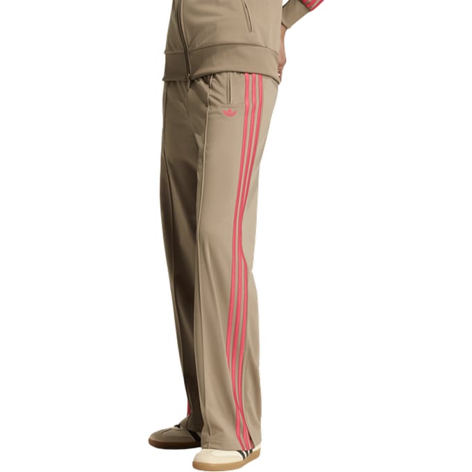 Adidas Firebird Broeken Dames - Beige - Maat S (34-36) - Katoen Canvas