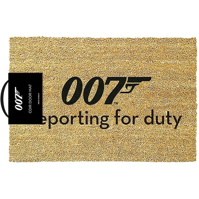 Deurmat voor kinderen World Trade and Technologies James bond Rubber