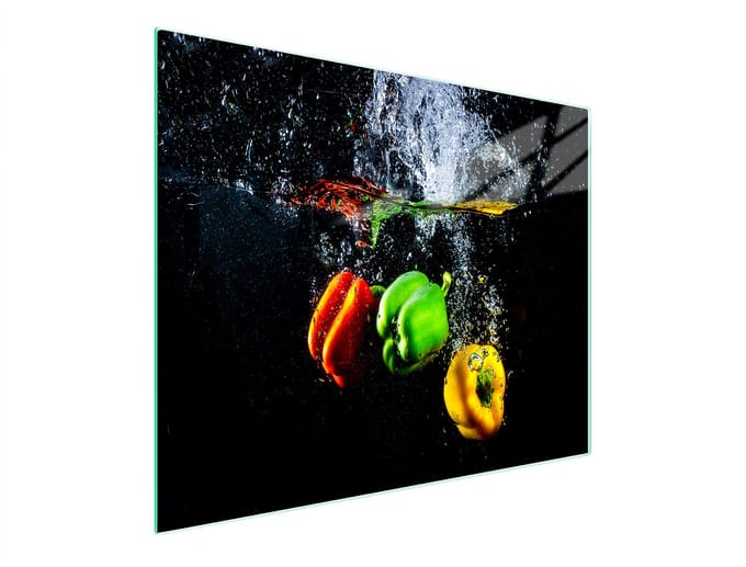 TMK ArtDeko Serie - Snijplank Glas - 52x30 cm - UV Print - Antislip
