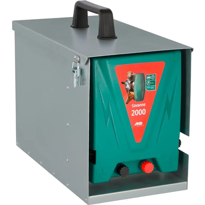 Elektrifier met metalen behuizing Ako Savanne 2000
