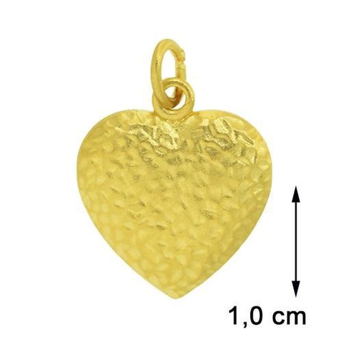 Blinx Jewels Vergulden Hanger Hartje Motief