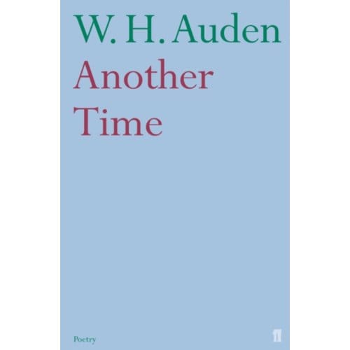 Another Time - W.H. Auden