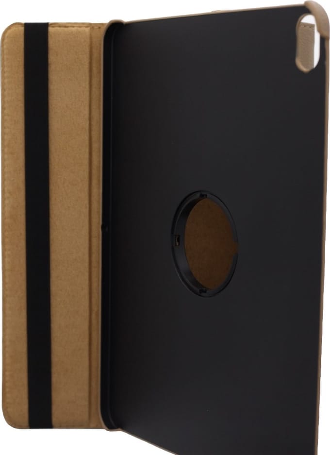 LuxeBass Apple iPad Pro 11 2020 Draaibaar Hoes 360 Rotating Multi stand Case - cover - Goud