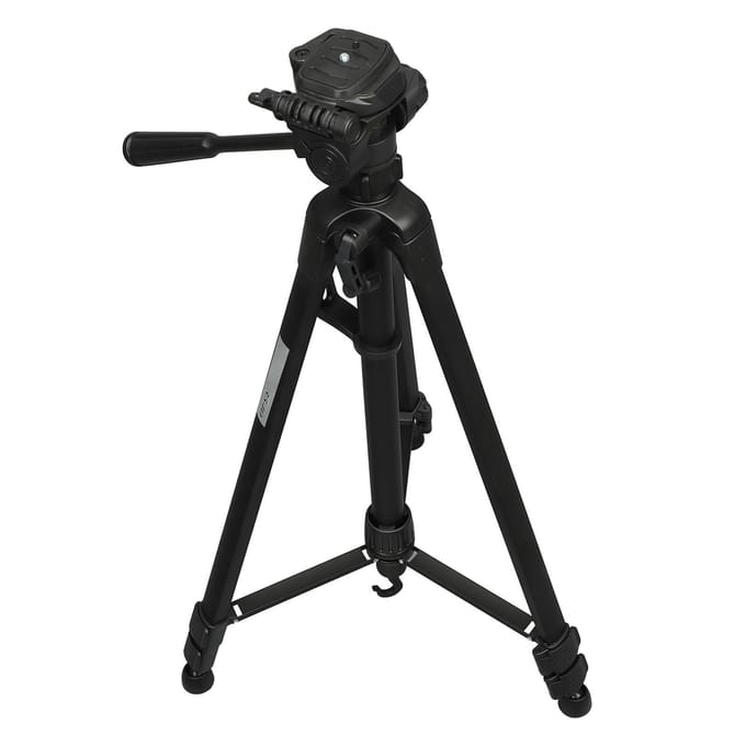 Professionele Camera Statief Verstelbare Hoogte Aluminium Camera Mount Statief Standaard met Opbergtas black