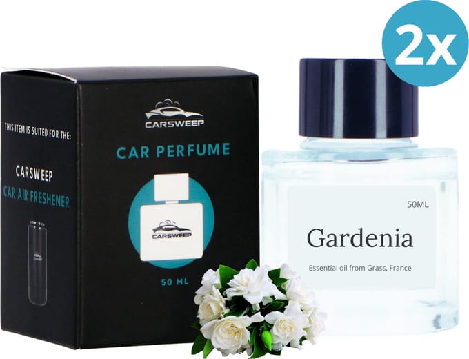 Carsweep® Auto Parfum - Navulling 2-Pack - Gardenia
