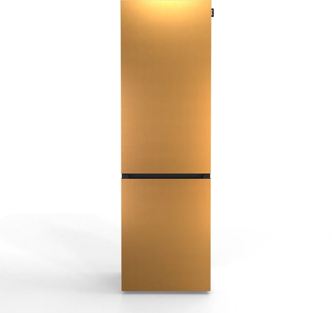 NUNKI LARGECOMBI-FBRZ / Combi Bottom Koelkast, E klasse, 269l, Brushed Bronze - Texture (FRONT only)