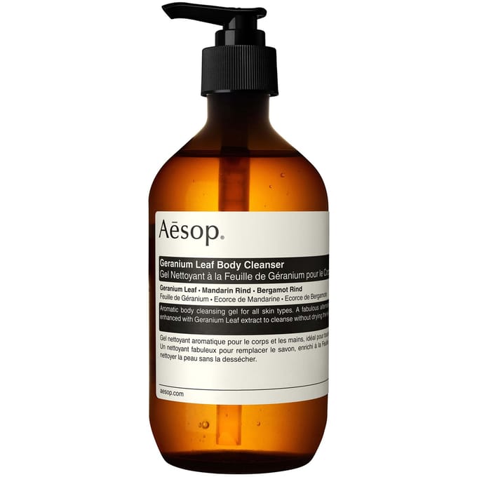 Geranium Leaf Body Cleanser & Refill Duo