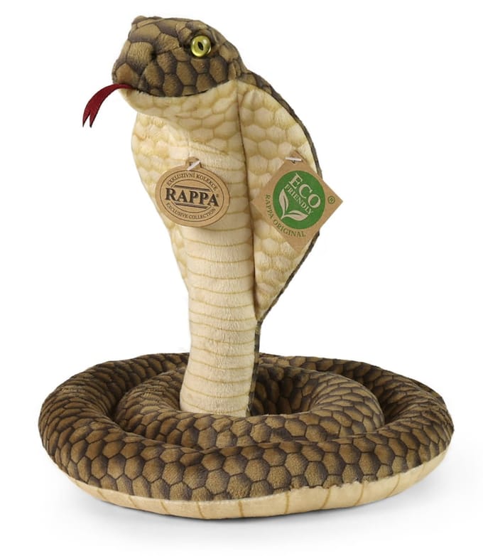 Rappa 242234 Pluche Slang Indische Cobra 127