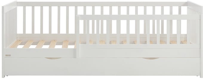 Vente-unique Bedframe hout wit 90 x 190 cm